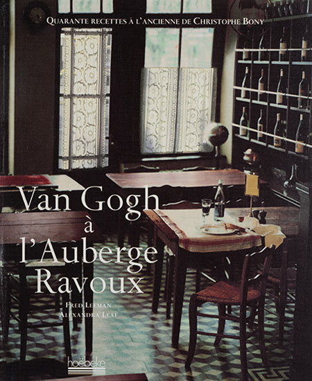 Couverture du livre de Christophe Bony - Van Gogh à l'auberge Ravoux